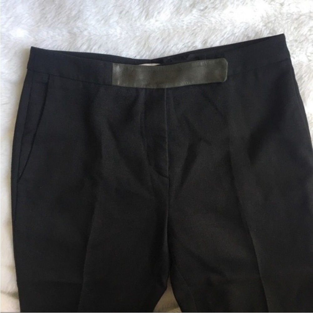 SANDRO Paris Black Cropped Slim Trouser Pants‎ 38/S - Picture 7 of 13